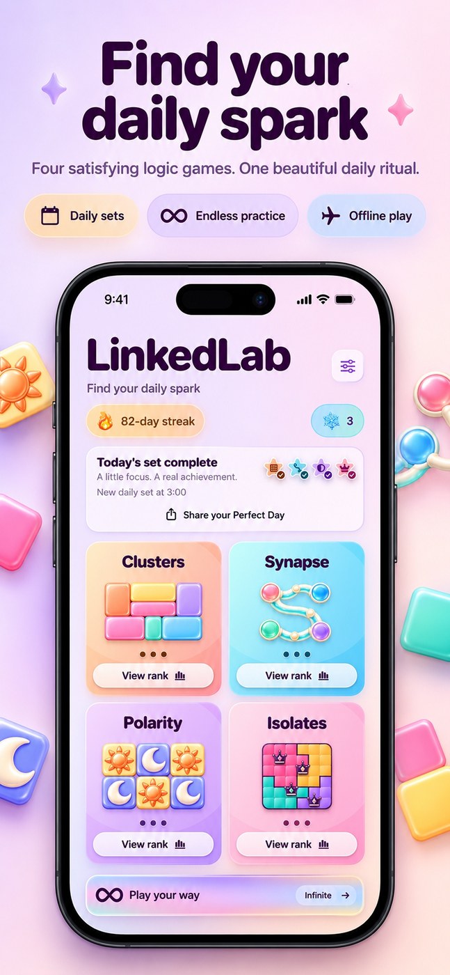 Daily Logic Puzzles: LinkedLab