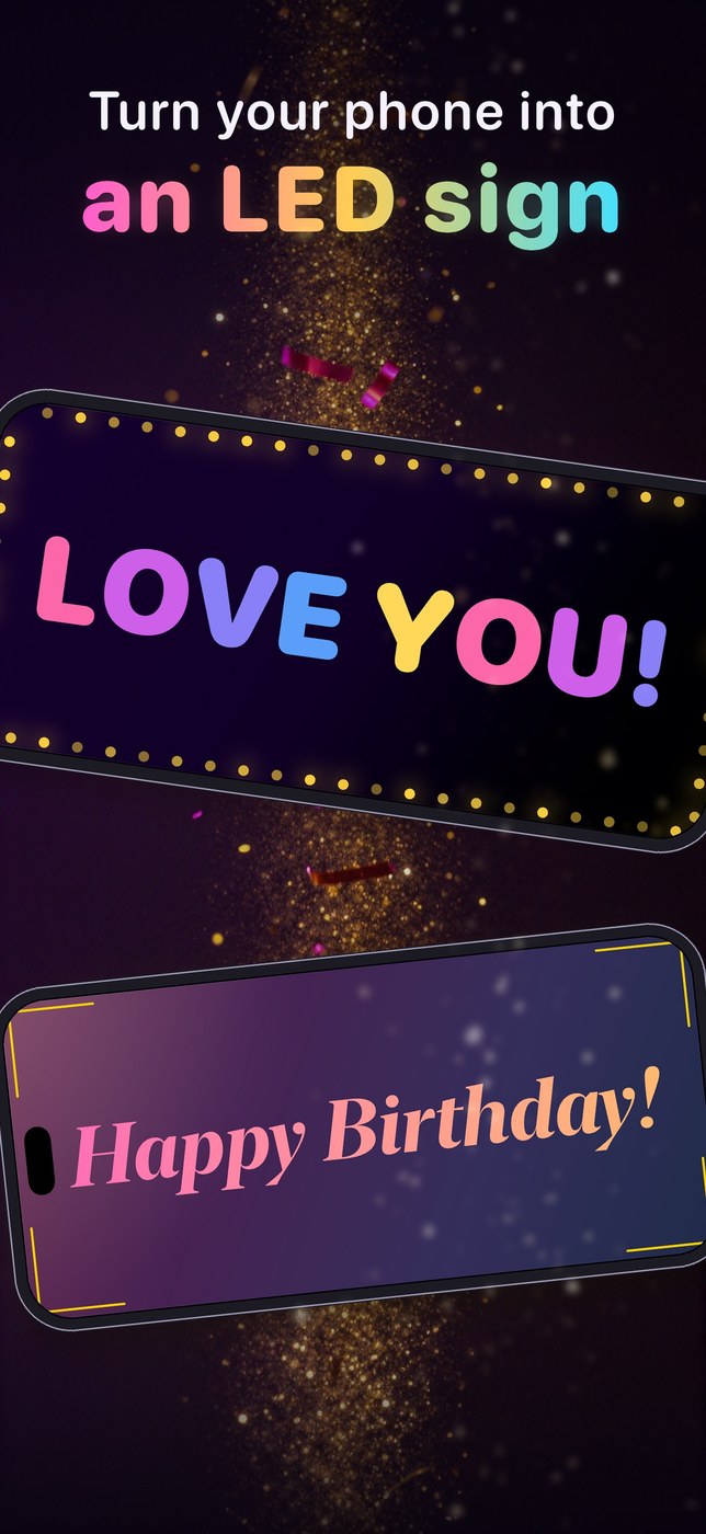 LED Moving Text