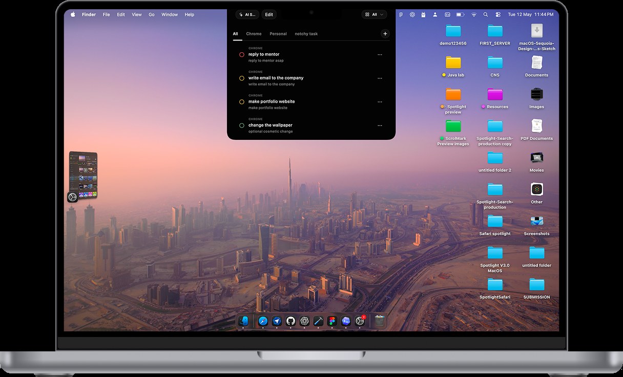 NotchyTask