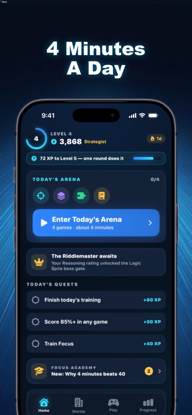 SkillArena: Focus Training