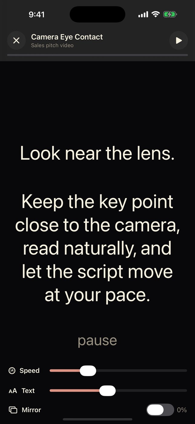 Teleprompter & Prompter Video